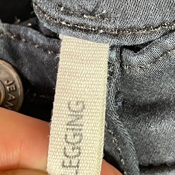 Rag & Bone Black Plush Skinny Stretch Legging Jeans Sz 24 - Picture 4 of 10